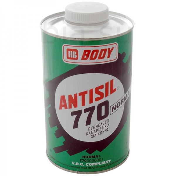 770 HB BODY Antisil Удалитель силикона (обезжириватель), уп. 1л.